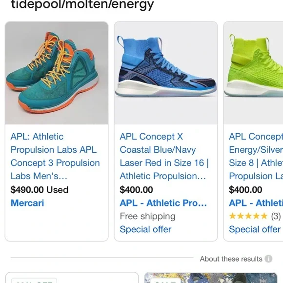 APL concept 3 sneakers, new in box sizes 12 & 13